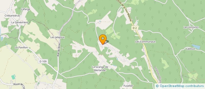 localisation de l'entreprise MADAME LEAH ERDAHL  LA CHAPELLE-GONAGUET