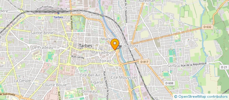 localisation de l'entreprise MADAME LEAH KAHIKA  TARBES