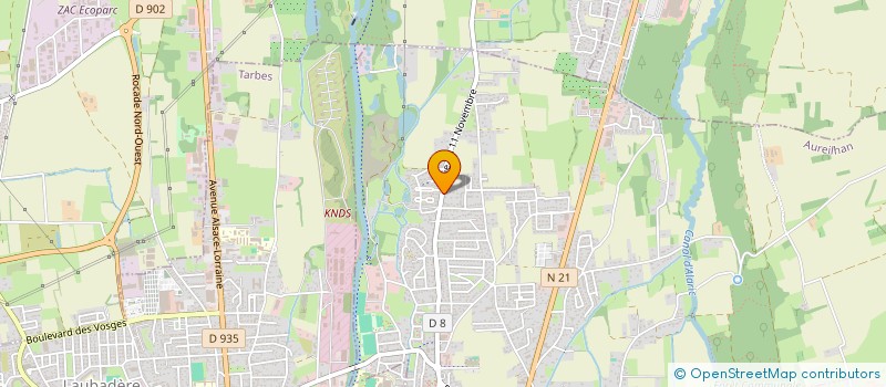 localisation de l'entreprise MADAME LEAH REY  AUREILHAN