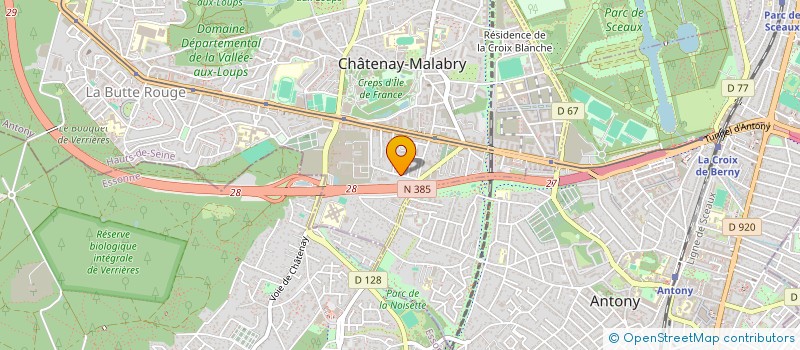 localisation de l'entreprise MADAME LEAH RIO  CHATENAY-MALABRY