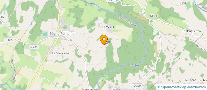 localisation de l'entreprise MADAME LEAH WELLS à ATHIS-VAL DE ROUVRE