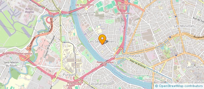 localisation de l'entreprise MADAME LEAKHENA CHEAM  TOULOUSE