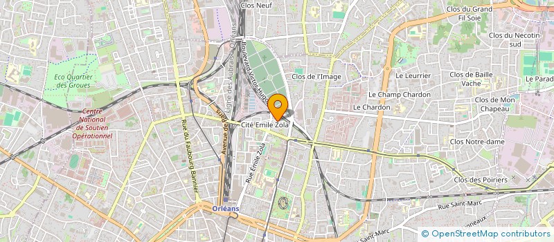 localisation de l'entreprise MADAME LEAKSMEYVATH KONG à ORLEANS