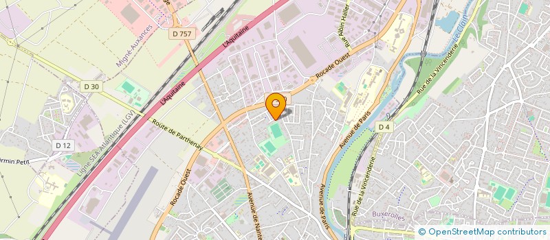 localisation de l'entreprise MADAME LEANA ALVES CARDOSO à POITIERS