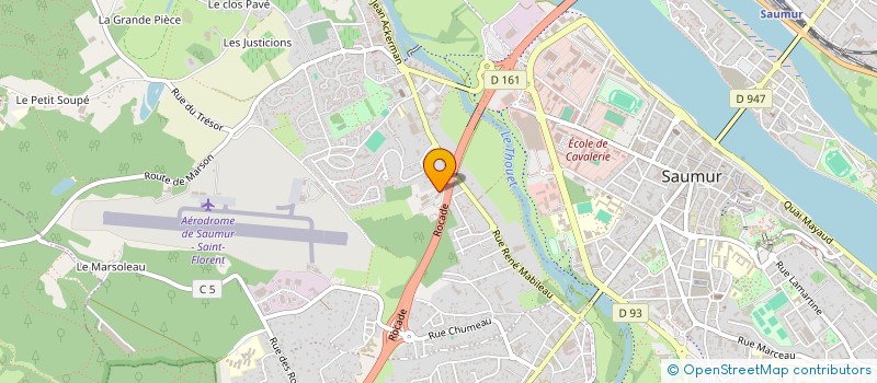 localisation de l'entreprise MADAME LEANA AYAD  SAUMUR