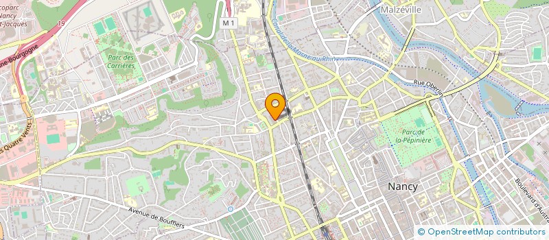 localisation de l'entreprise MADAME LEANA BAPTISTA  NANCY