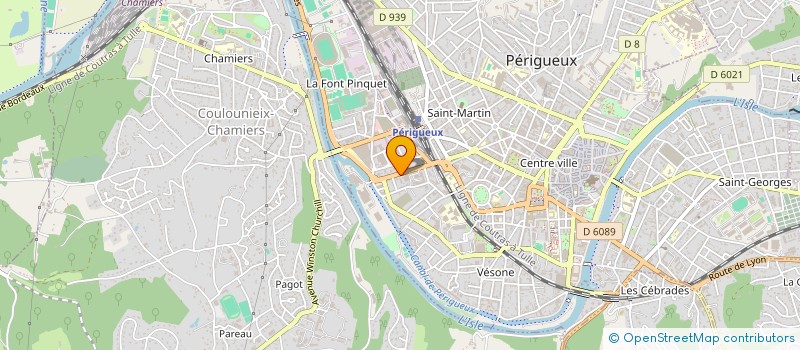 localisation de l'entreprise MADAME LEANA CARVALHO  PERIGUEUX