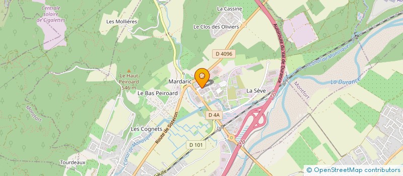 localisation de l'entreprise MADAME LEANA MAILLARD  PEYRUIS