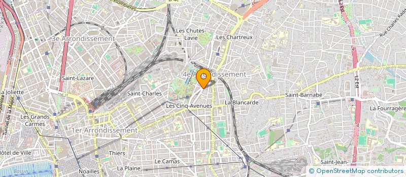 localisation de l'entreprise MADAME LEANA OBAME à MARSEILLE