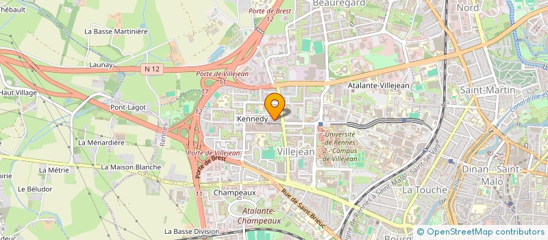 localisation de l'entreprise MADAME LEANA POTET  RENNES