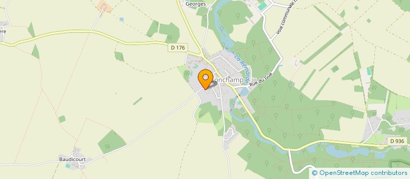 localisation de l'entreprise MADAME LEANA POULON  SONCHAMP