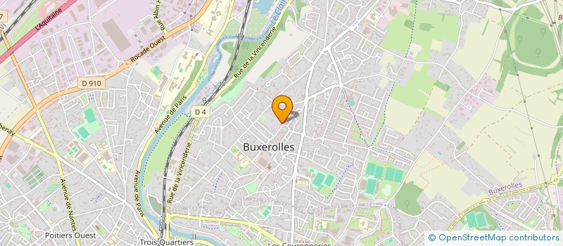 localisation de l'entreprise MADAME LEANA SAUVAGET  BUXEROLLES