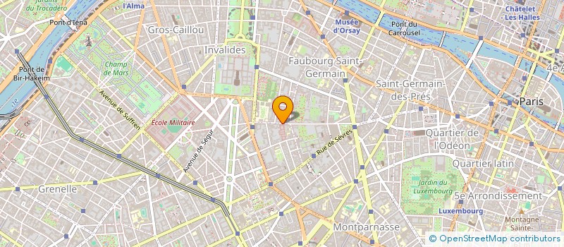 localisation de l'entreprise MADAME LEANA TESTU  PARIS