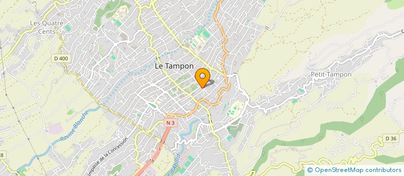 localisation de l'entreprise MADAME LEANA TEXIER  LE TAMPON