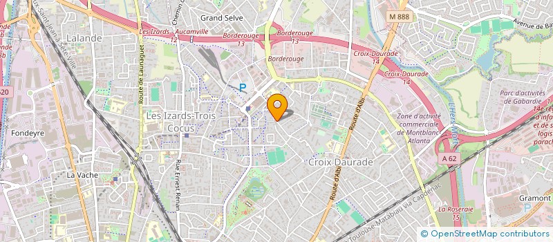 localisation de l'entreprise MADAME LEANDRA DEUTSCH  TOULOUSE