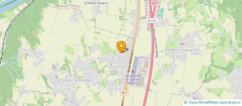 localisation de l'entreprise MADAME LEANDRA DUARTE  CHONAS-L'AMBALLAN