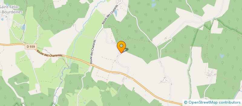 localisation de l'entreprise MADAME LEANDRA VOSSEBERG  BRANTOME EN PERIGORD