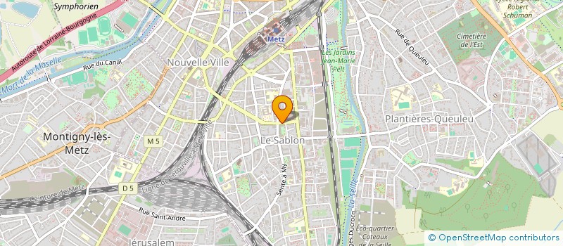 localisation de l'entreprise MADAME LEANE BENDER  METZ