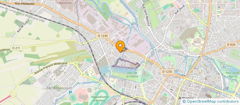 localisation de l'entreprise MADAME LEANE CARON  AMIENS