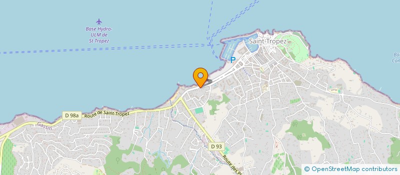 localisation de l'entreprise MADAME LEANE CHAMBAS  SAINT-TROPEZ