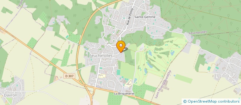 localisation de l'entreprise MADAME LEANE COUTRIX  FEUCHEROLLES