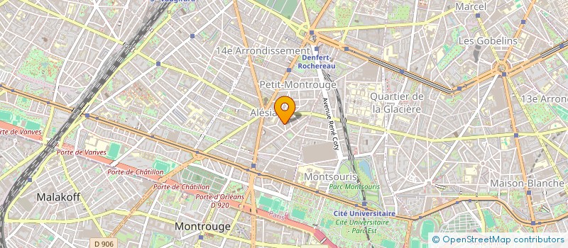 localisation de l'entreprise MADAME LEANE DE OLIVEIRA  PARIS