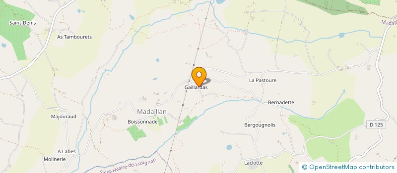 localisation de l'entreprise MADAME LEANE DEBESQUE  MADAILLAN