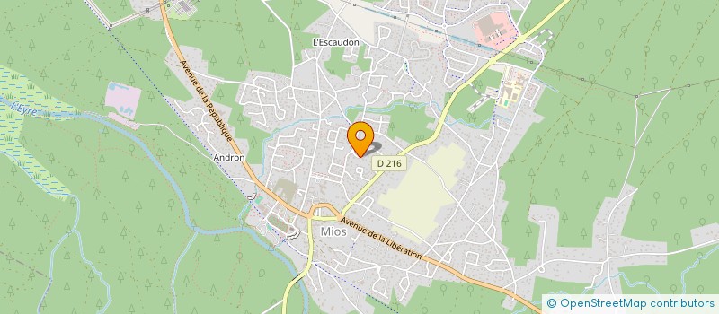 localisation de l'entreprise MADAME LEANE DESNOS  MIOS