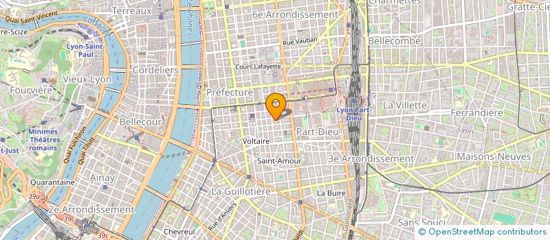 localisation de l'entreprise MADAME LEANE FRUITIER-ZOZ  LYON