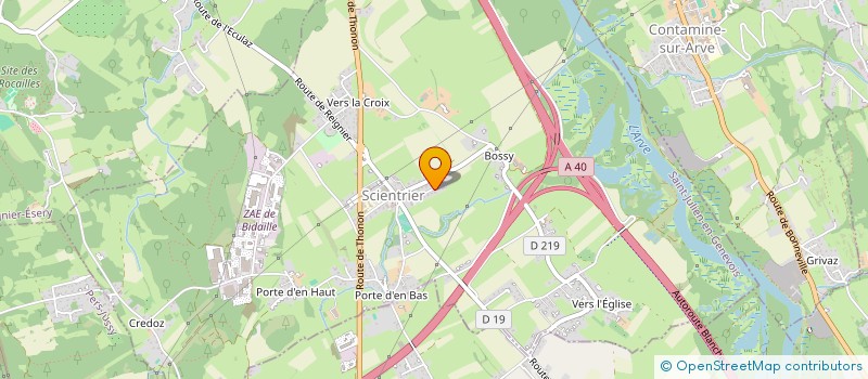 localisation de l'entreprise MADAME LEANE GARCIA  SCIENTRIER