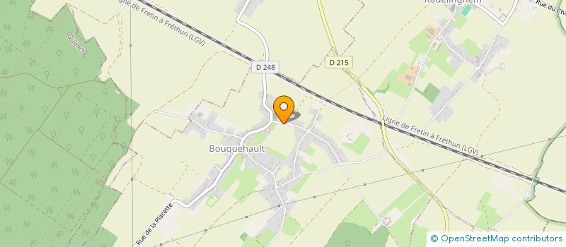 localisation de l'entreprise MADAME LEANE GAVOIS  BOUQUEHAULT