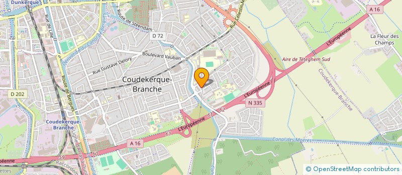 localisation de l'entreprise MADAME LEANE HAEZEBROUCK à MONTREUIL