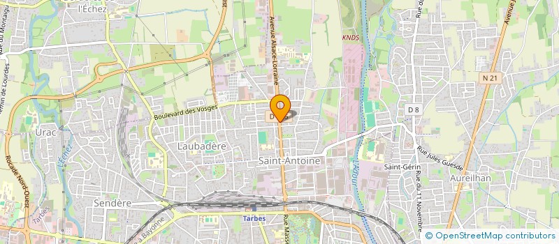 localisation de l'entreprise MADAME LEANE JOURDAIN à MELUN
