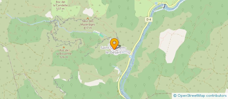 localisation de l'entreprise MADAME LEANE LY  SAINT-GUILHEM-LE-DESERT