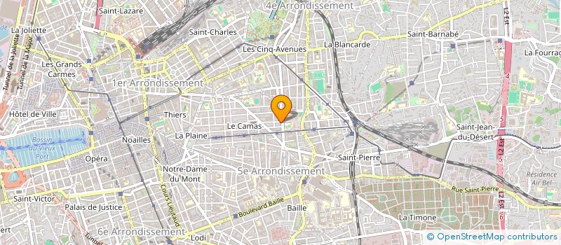 localisation de l'entreprise MADAME LEANE MENDY à MARSEILLE