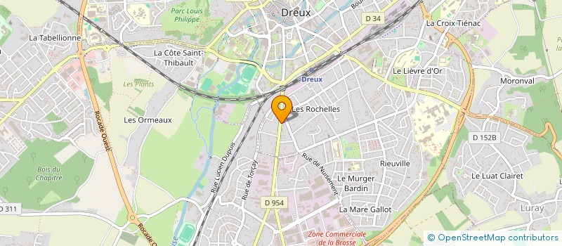localisation de l'entreprise MADAME LEANE NGUBA BOYEKE à DREUX