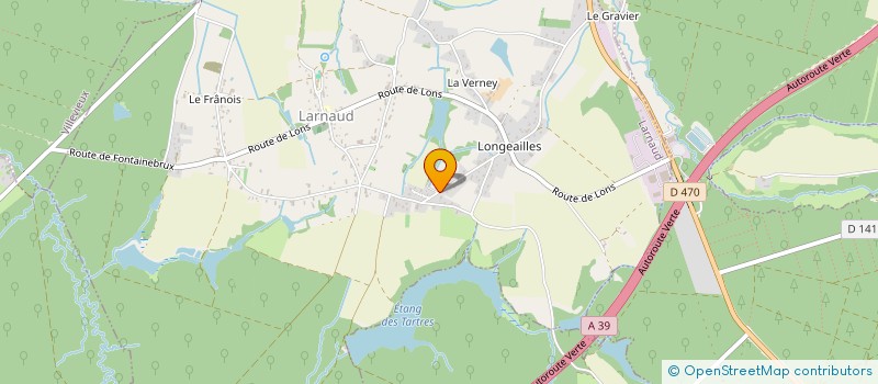 localisation de l'entreprise MADAME LEANE PELLETIER  LARNAUD