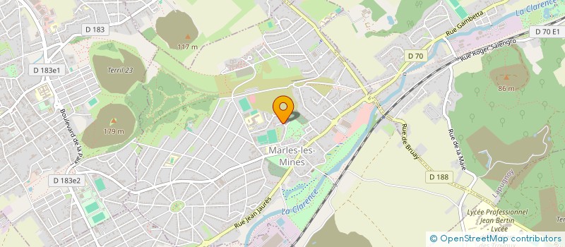 localisation de l'entreprise MADAME LEANN MAHIEUX  MARLES-LES-MINES