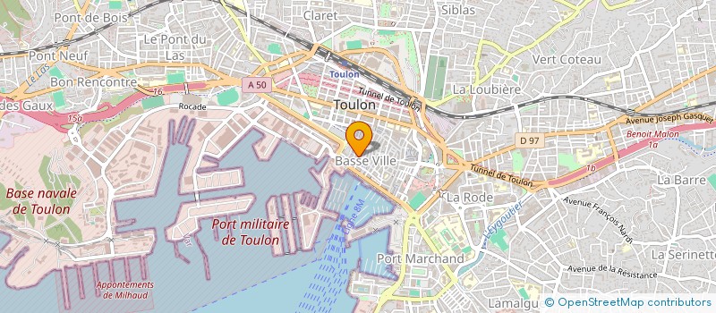 localisation de l'entreprise MADAME LEANN QAISSOUNI  TOULON