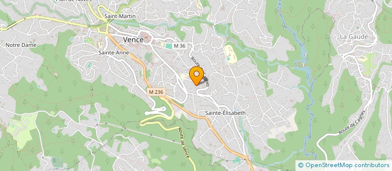 localisation de l'entreprise MADAME LEANNA AFLALO à VENCE