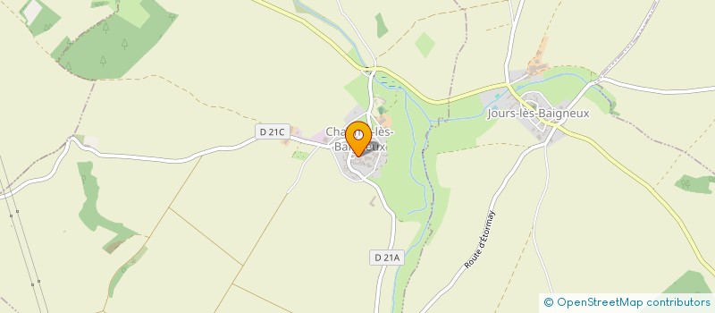 localisation de l'entreprise MADAME LEANNA DUMONT  CHAUME-LES-BAIGNEUX