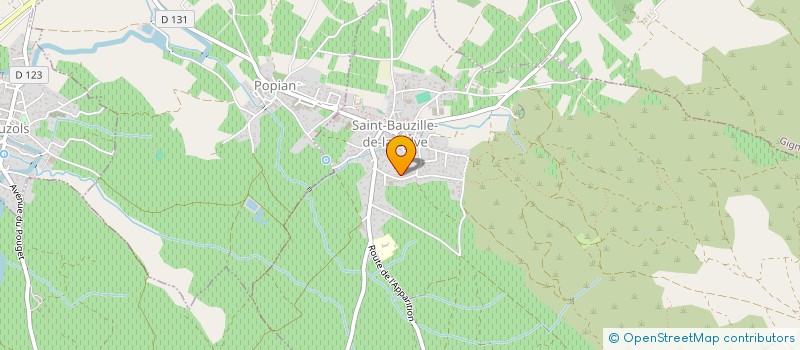 localisation de l'entreprise MADAME LEANNA LEGALCHE  SAINT-BAUZILLE-DE-LA-SYLVE