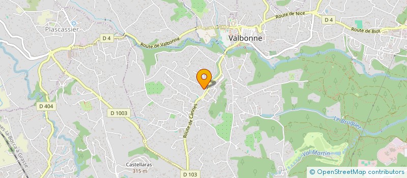 localisation de l'entreprise MADAME LEANNA VIAULT à VALBONNE