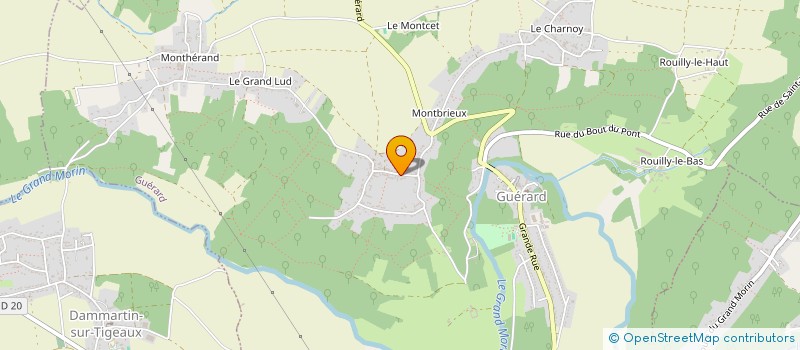 localisation de l'entreprise MADAME LEANNE AUBERON  GUERARD