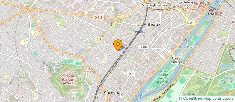localisation de l'entreprise MADAME LEANNE CAUPIN  SURESNES