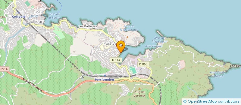 localisation de l'entreprise MADAME LEANNE DENYER  PORT-VENDRES