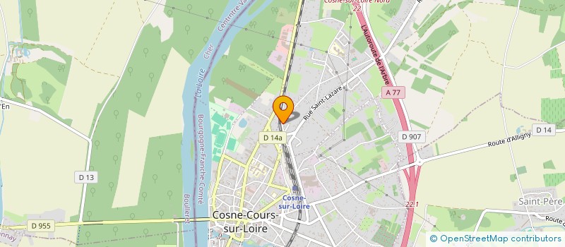 localisation de l'entreprise MADAME LEANNE HORTAULT  SAINT-PERE