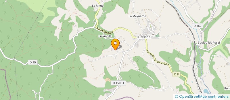 localisation de l'entreprise MADAME LEANNE KITCHIN à COLLONGES-LA-ROUGE