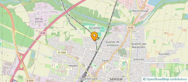 localisation de l'entreprise MADAME LEANNE RAUSCH-SIMON  KINTZHEIM