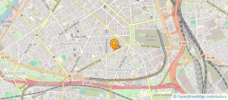 localisation de l'entreprise MADAME LEANNE RICHE à LILLE